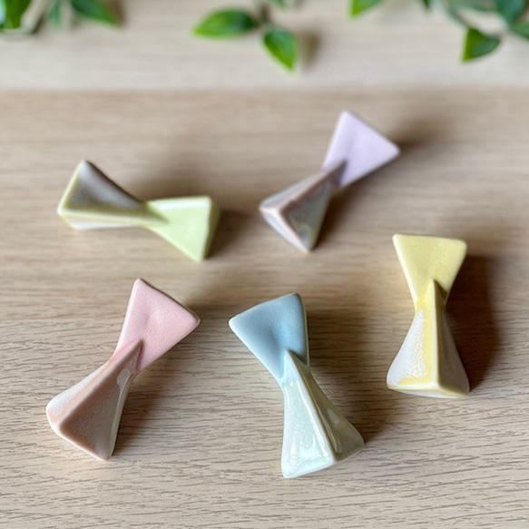 【数量限定】シャーベットシリーズ　三角はしおき 2枚目の画像