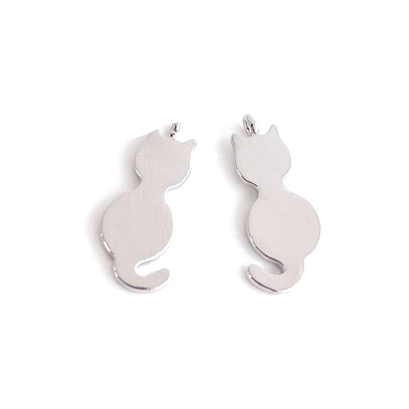 Ruby　猫モチーフペンダントセット Ruby 猫モチーフペンダントセット Blue Cat 立体 かぎしっぽ 猫