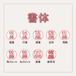 【まるでリップのようなネーム印】シャチハタ　LIPIN 5枚目の画像