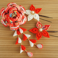 つまみ細工 ちりめん 端午の節句 こどもの日 こいのぼり 菖蒲 一点もの