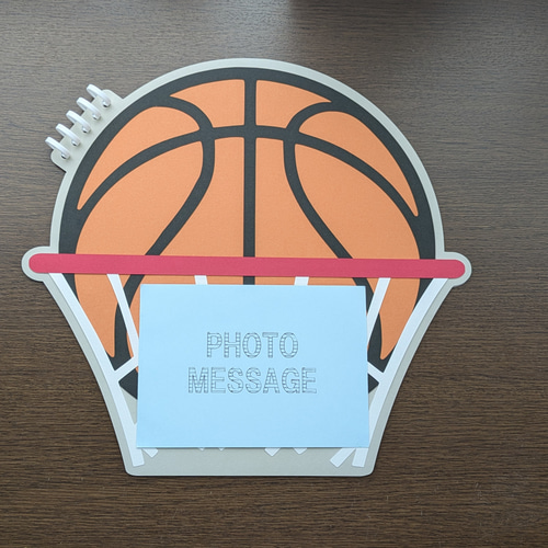 文字入れ】寄せ書き・アルバムブック・ L サイズ (バスケットボール