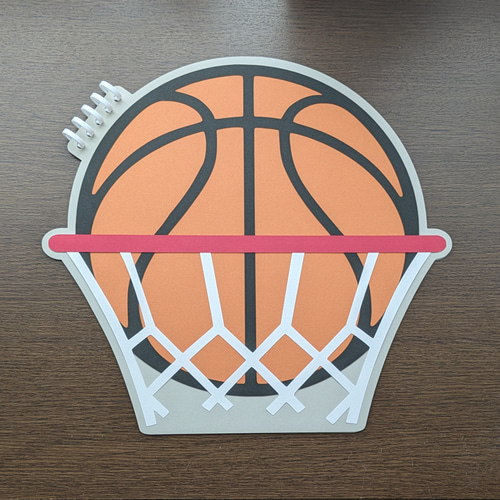 文字入れ】寄せ書き・アルバムブック・ L サイズ (バスケットボール