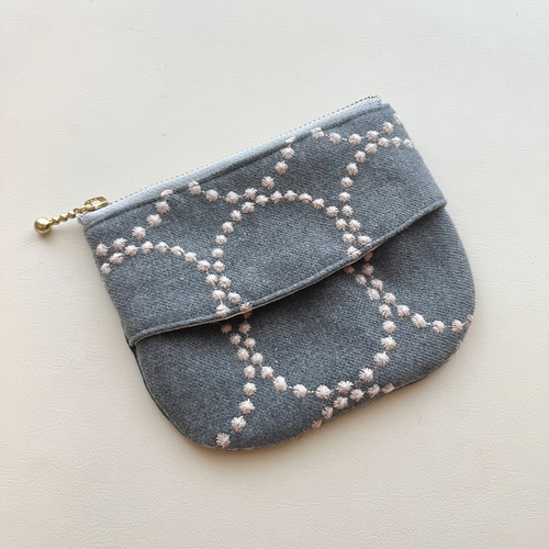 ミナペルホネン タンバリン】 ポケットティッシュケース付きポーチ