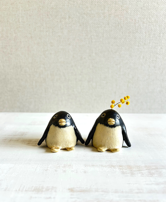 ペンギン兄弟 その他置物 imuk 通販 18063336｜Creema(クリーマ