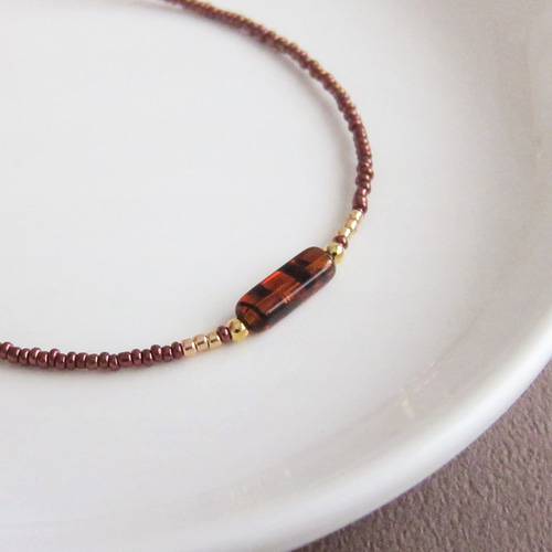 18金金具付き 天然瑪瑙ネックレス 赤茶グラデーション 高品質ビーズ 18金金具付き 天然瑪瑙ネックレス 赤茶グラデーション 高品質ビーズ 本