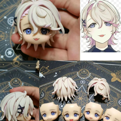 オリジナルフィギュア 制作 [OCが立体になった]デフォルメ