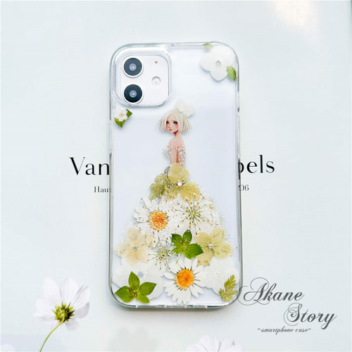 sample iPhone5/5S 押し花ケース