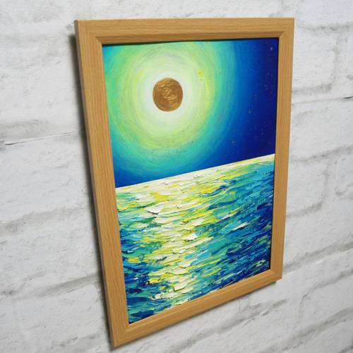 油絵 油彩 油彩画 絵 絵画 【青い丘の道】 油絵 油彩 油彩画 絵 絵画【青い丘の道】 | HIROSHI1990