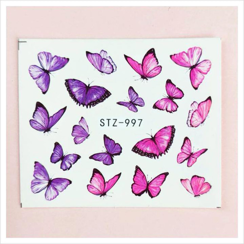 ネイルパーツ 3D 蝶 バタフライ 20粒 キラキラ 小粒 かわいい NT187