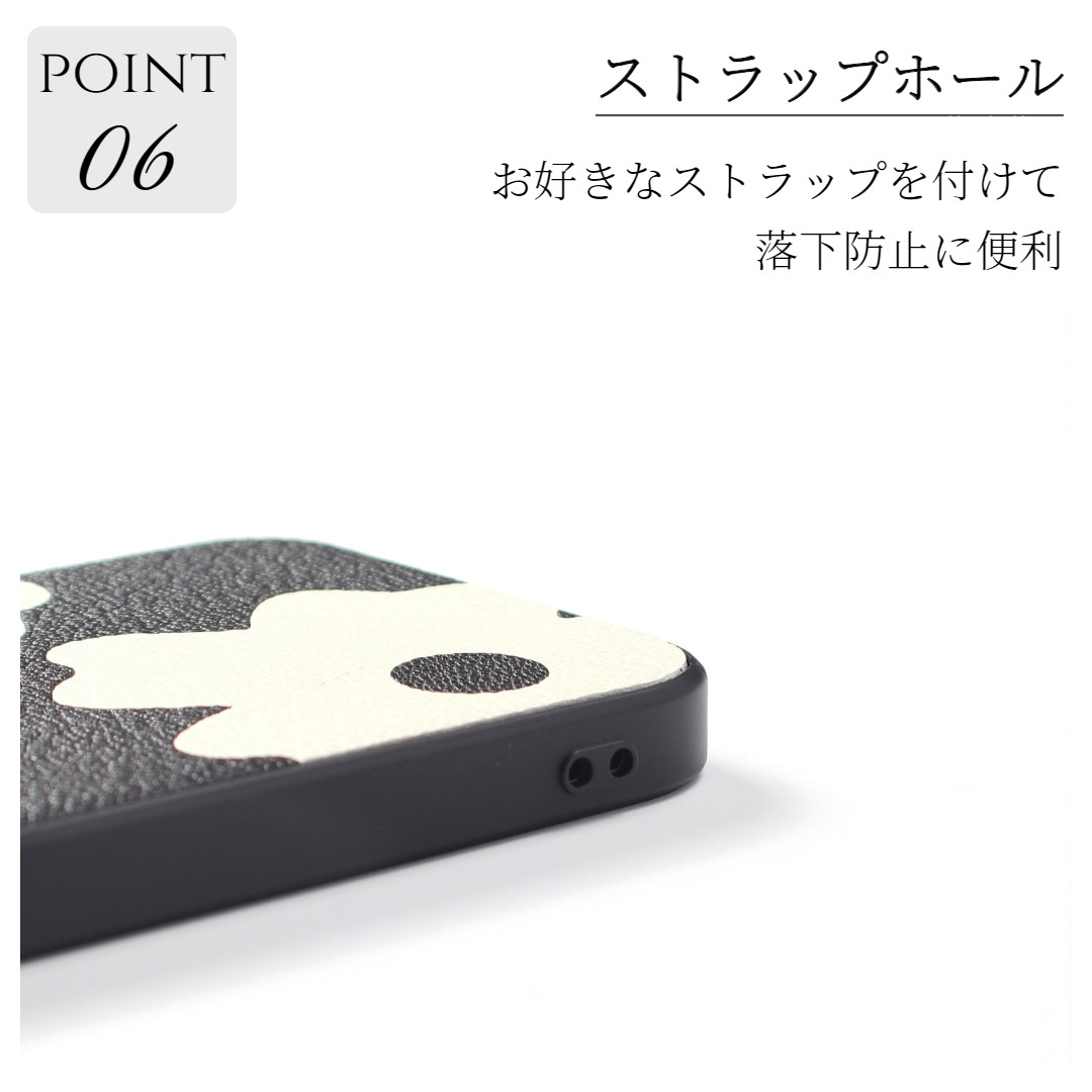 iphone15 ケース 本革 15Pro 15Plus 15ProMAX レザー ゴートレザー 山羊革 花柄 可愛い