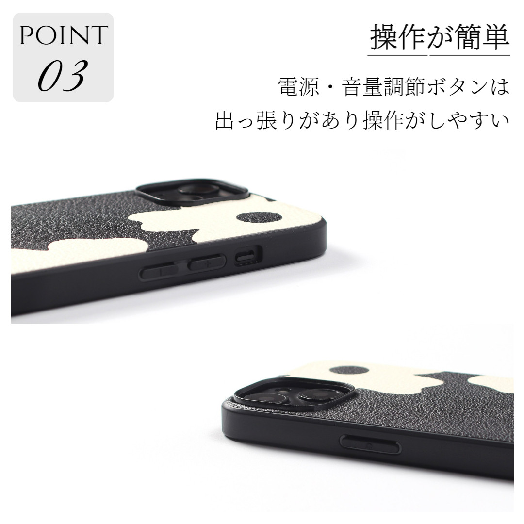 iphone15 ケース 本革 15Pro 15Plus 15ProMAX レザー ゴートレザー 山羊革 花柄 可愛い