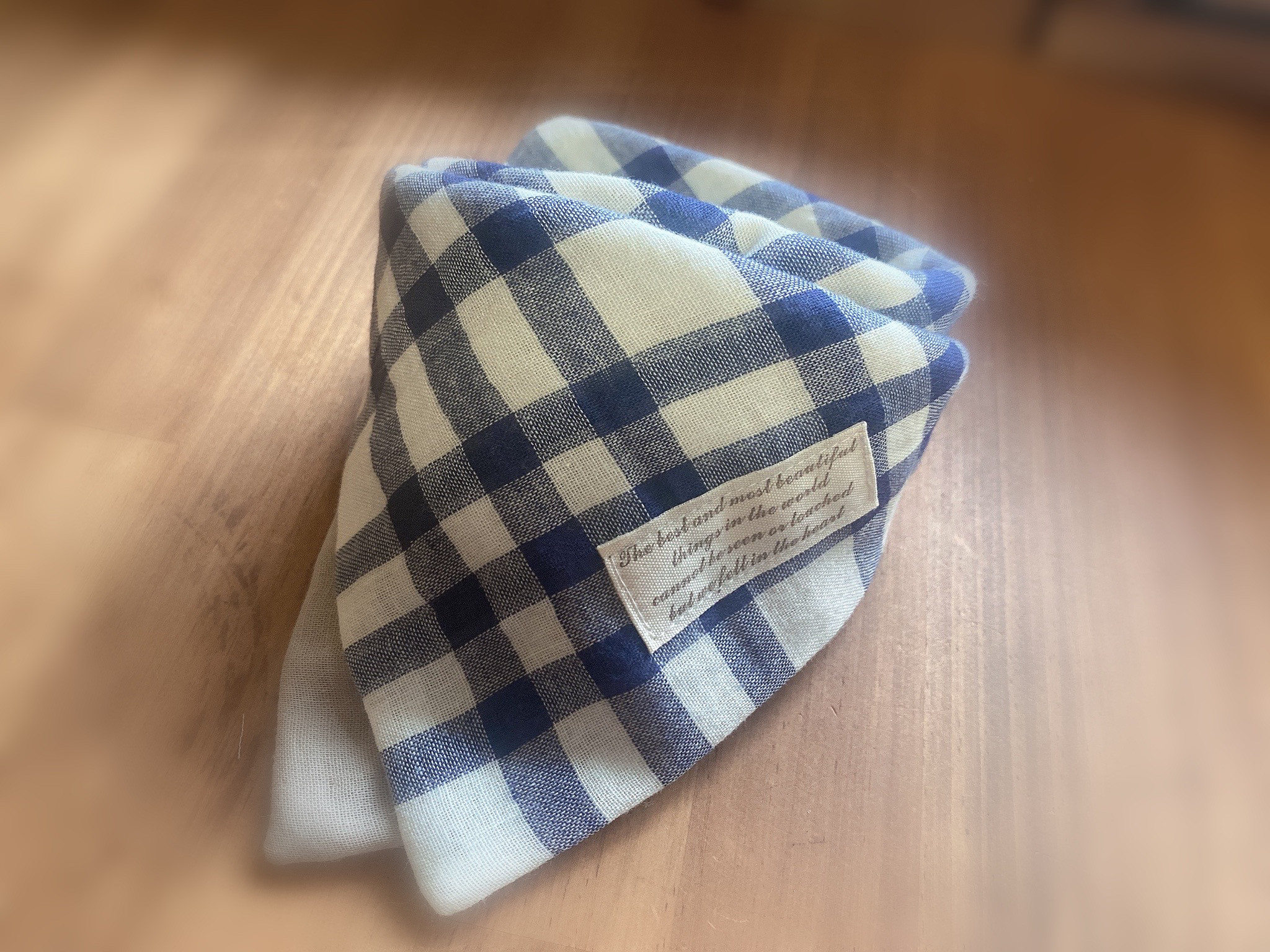 おちゃめ柄　ハンドメイドまるスタイ　リバーシブル