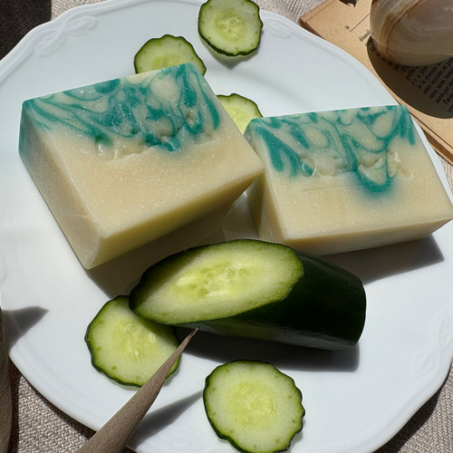 SALE】キュウリ石鹸 Cucumber Soap きゅうり石鹸 胡瓜石鹸オーガニック