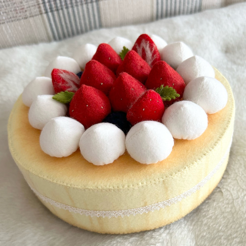 coccページ＊フェルトケーキ フェルトケーキ♡おままごと♪ハンドメイド☆5号サイズショート