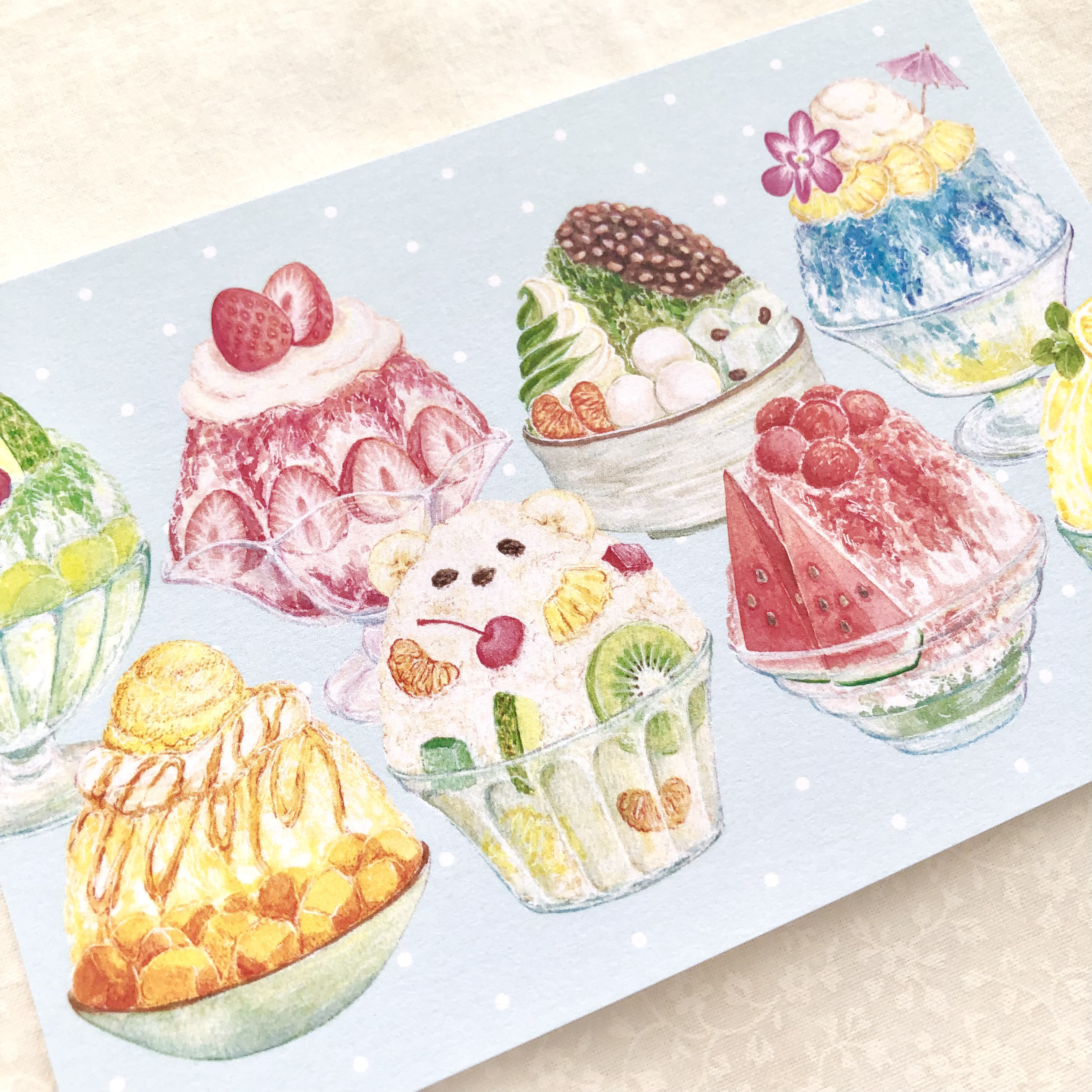 レア品 コテリ(Kotteri!)「her」「tu.」 + ポストカードセット ハガキ/ポストカード｜紙シリーズ｜ポストカード しだれ桜柄