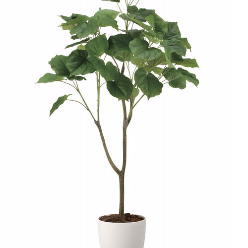 光触媒 人工観葉植物 ウォールグリーン フレッシュウンベラータ1.35m