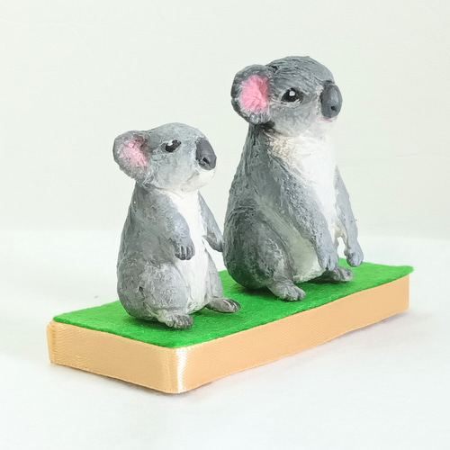 アニマル親子シリーズ コアラ 立体・オブジェ LABOR STACIO 通販