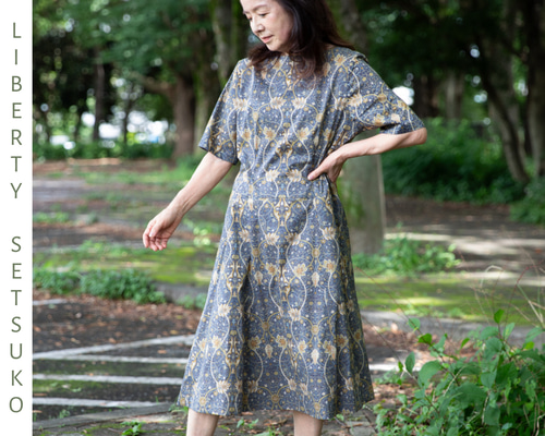ま*う様 佐橋節子　リバティ　ワンピース 43c93d7a5df3b8ed0e59cb97cf244c