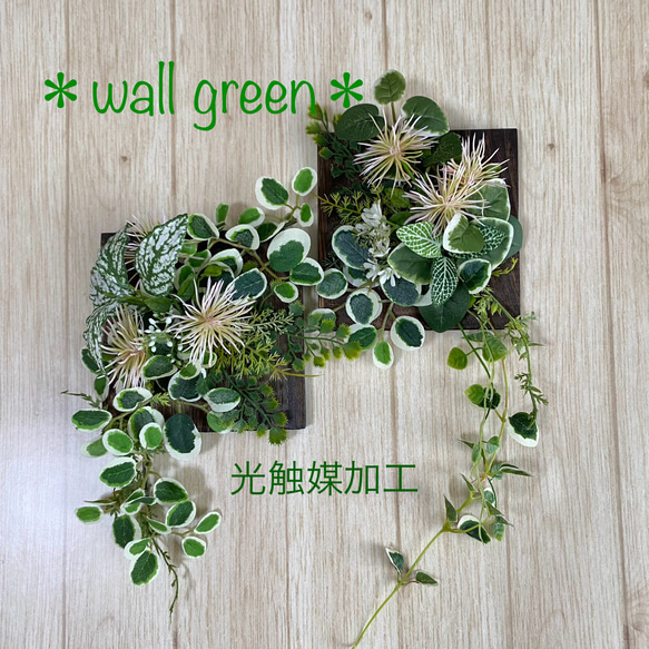 沢山の再販　光触媒加工ウォールグリーン　フェイクグリーン壁掛け 沢山の再販 光触媒加工ウォールグリーン フェイクグリーン壁掛け