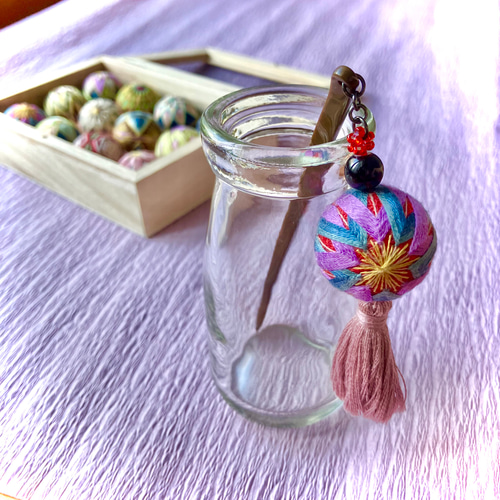 【Selah】ハンドメイド手毬20点 ハンドメイド手毬【彩華】10cm5cm計2点 その他オーダーメイド