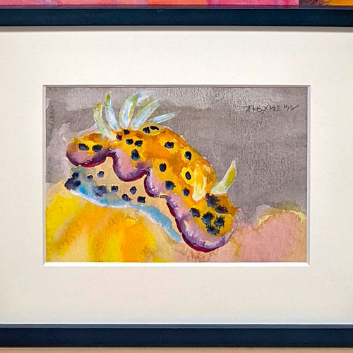 オトヒメウミウシ 水彩画原画 (SM) 絵画 yko 通販 18066967｜Creema