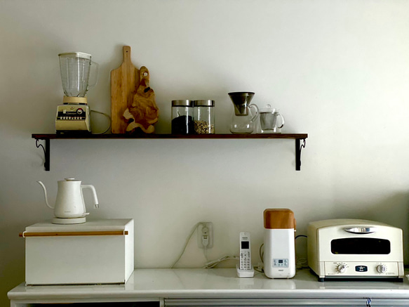 キッチン飾り棚 ghost 3 吊り棚 壁掛けラック・ウォールシェルフ