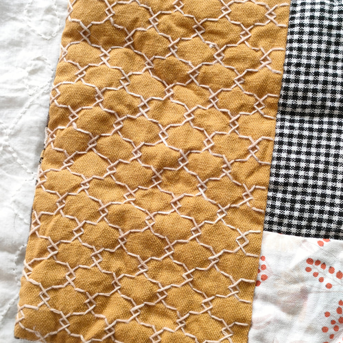刺し子パッチワークポットマット【刺し子・一目千網】 その他 刺し子パッチワークポットマット【刺し子・一目千網】 その他