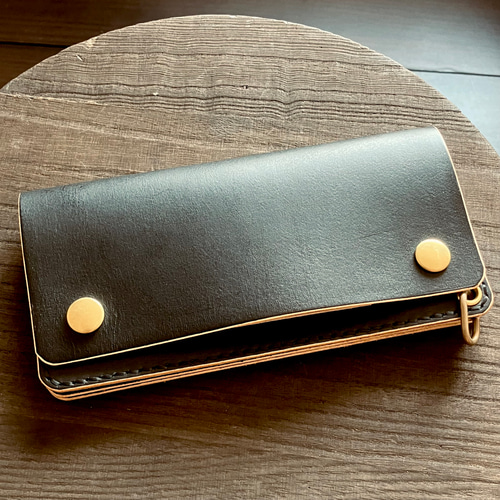 NL-05-3 ロングトラッカーウォレット 3層 長財布 kawayo 通販｜Creema  