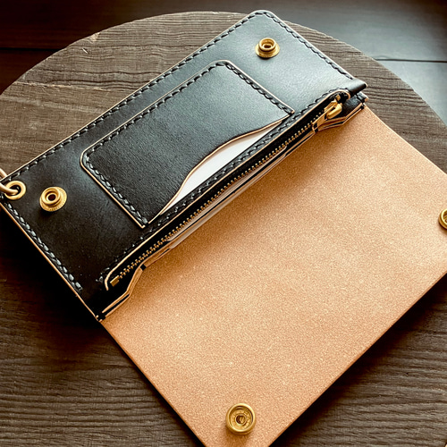 NL-05-3 ロングトラッカーウォレット 3層 長財布 kawayo 通販｜Creema  