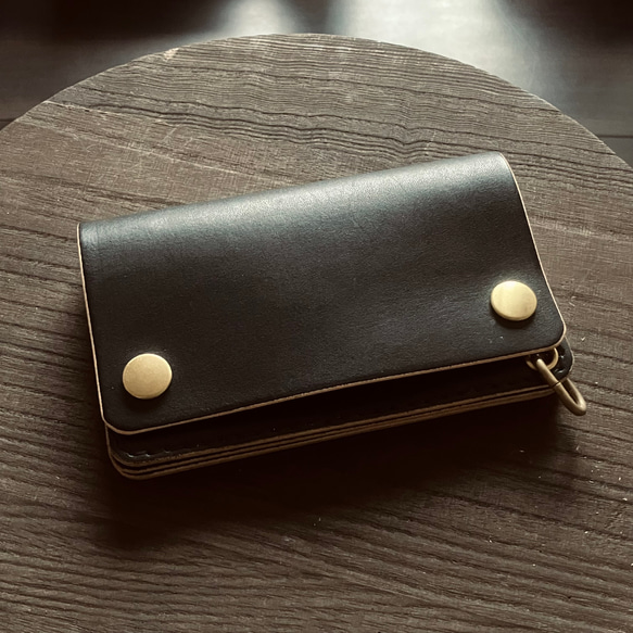 3層　ミドルトラッカー　ウォレット　財布　本革 NL-06-3 ミドルトラッカーウォレット 3層 長財布 kawayo 通販 18067105