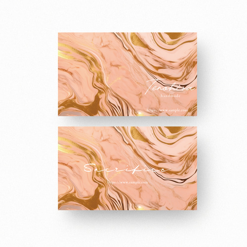 おひとり限定【OO-47】ショップカード／名刺／アクセサリー台紙