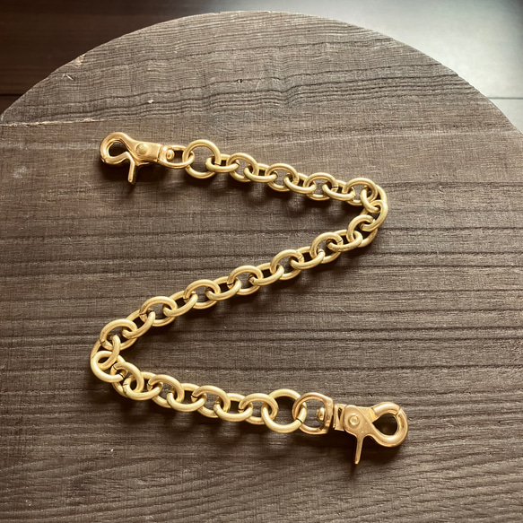 真鍮ウォレットチェーン（中） CN-01 長財布 kawayo 通販