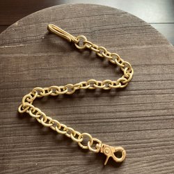 真鍮ウォレットチェーン 2.2 長財布 kawayo 通販 18067228｜Creema