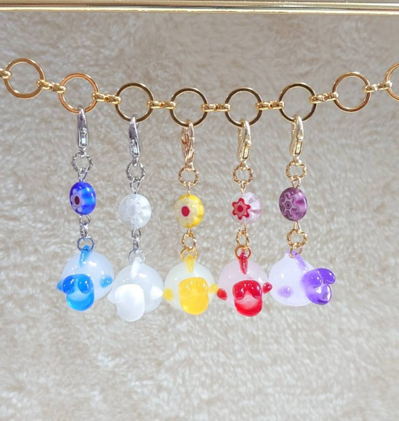 金魚のチャーム &アンブレラマーカー その他アクセサリー muiboo