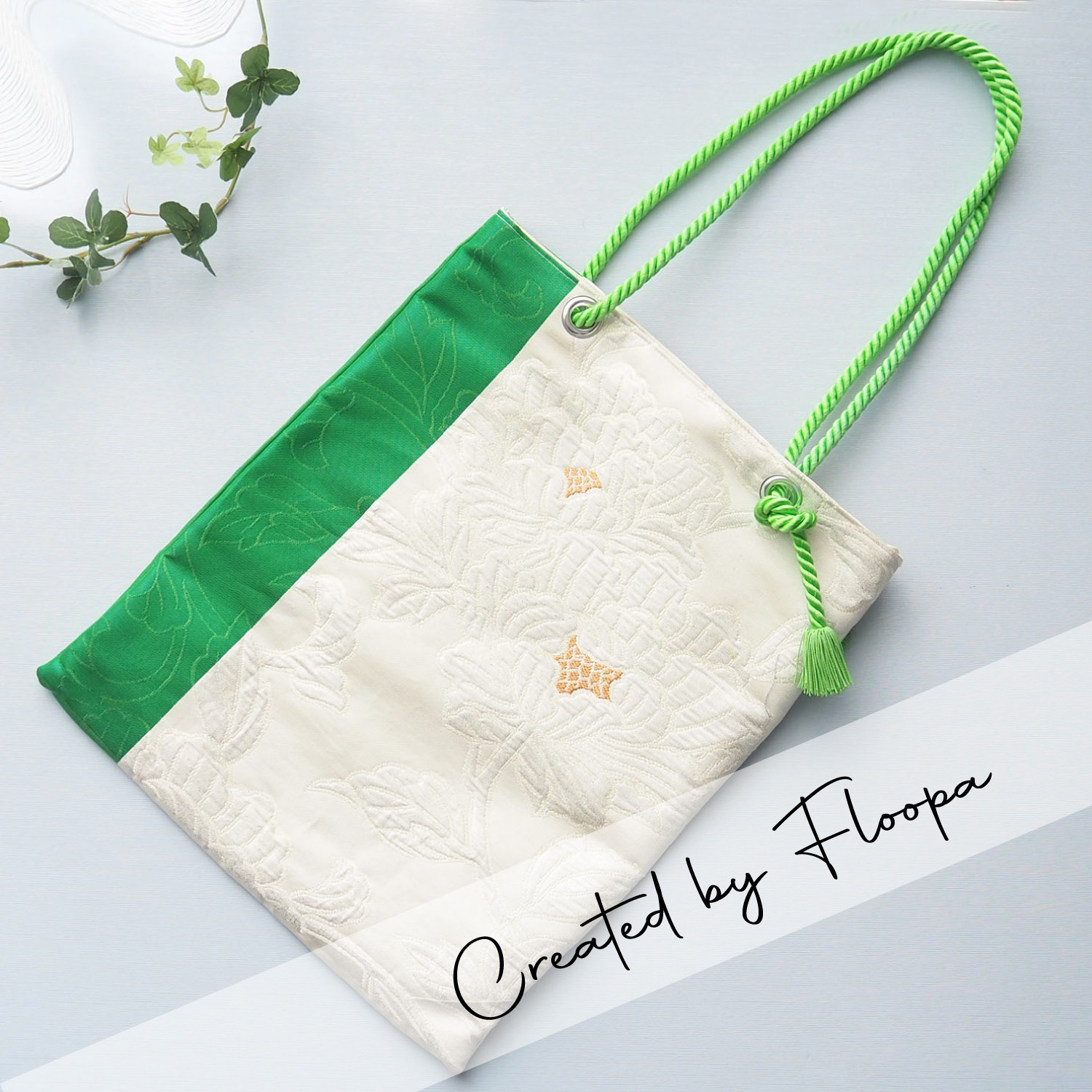 伝統美を纏う、帯生地のトートバッグ