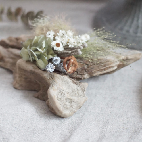 ドライフラワー★ネイティブ系　流木アレンジメント★インテリア♪癒し♪ ドライフラワー☆ネイティブ系 流木アレンジメント☆インテリア