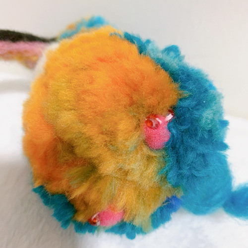 福袋 一点物かわいいカワセミさん 手乗りサイズ ぽんぽんぬいぐるみ フェルト