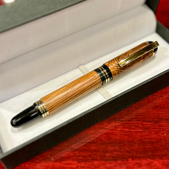 【光明杢・虎杢】長寿の木・屋久杉の万年筆　長寿を祈る贈り物に　　CN8-35 【生命の樹・世界一重い木】リグナムバイタのボールペン　CNZ1-1 I2744688376(21120円)