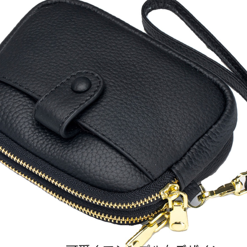 みーちゃん 【新品未使用】　大峽製鞄　ダブルファスナーケース・ミニ みーちゃん 様専用【新品未使用】 大峽製鞄 ダブルファスナーケース・ミニ