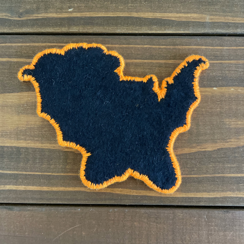 スカジャン刺繍風 天使と悪魔セット 手刺繍チェーンステッチワッペン