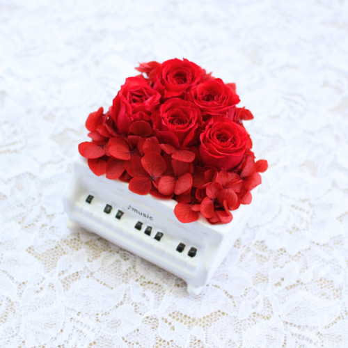 ご確認用ローズレースクリスマス向け真っ赤黒お洒落な花柄