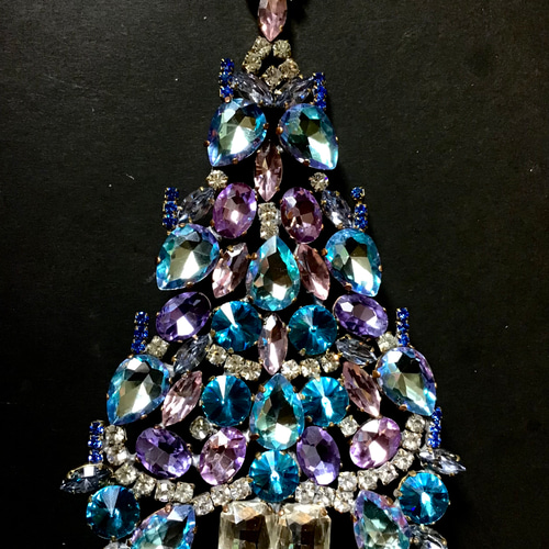 チェコガラス ビンテージ クリスマスツリー ヴィンテージ チェコ