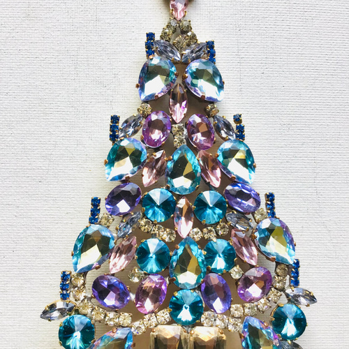 チェコガラス ビンテージ クリスマスツリー ヴィンテージ チェコ