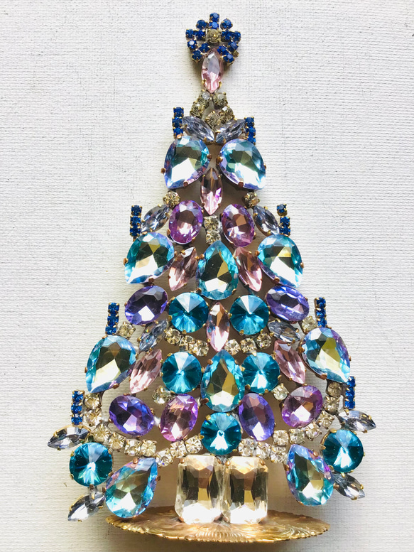 チェコガラス ビンテージ クリスマスツリー ヴィンテージ チェコ