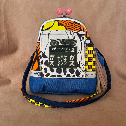 アレキサンダーヘンリーがま口スマホポーチ ♡スマホポーチ