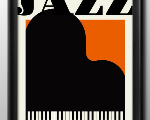 額装品/JazzQuintet/サイン/限定375枚/ジャスティンブア/ポスター Jazz Quintet アーティストサイン入り/限定375枚(ジャスティン ブア