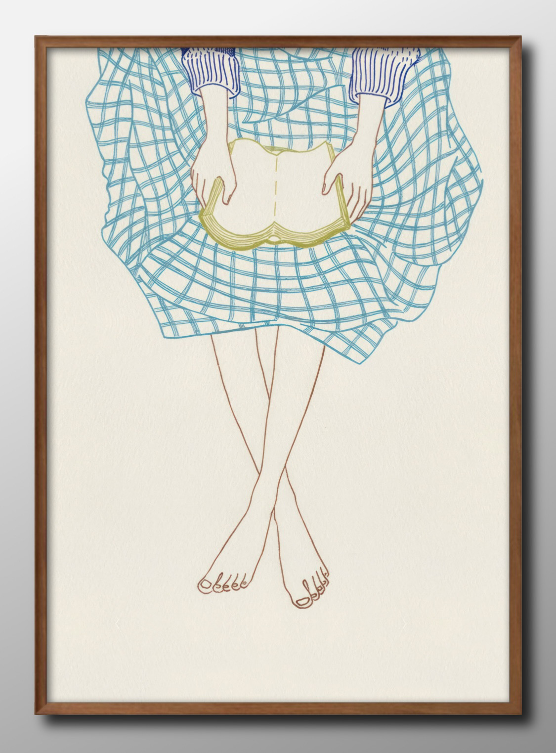 手書きイラスト　ポスター　絵　アート OTTA