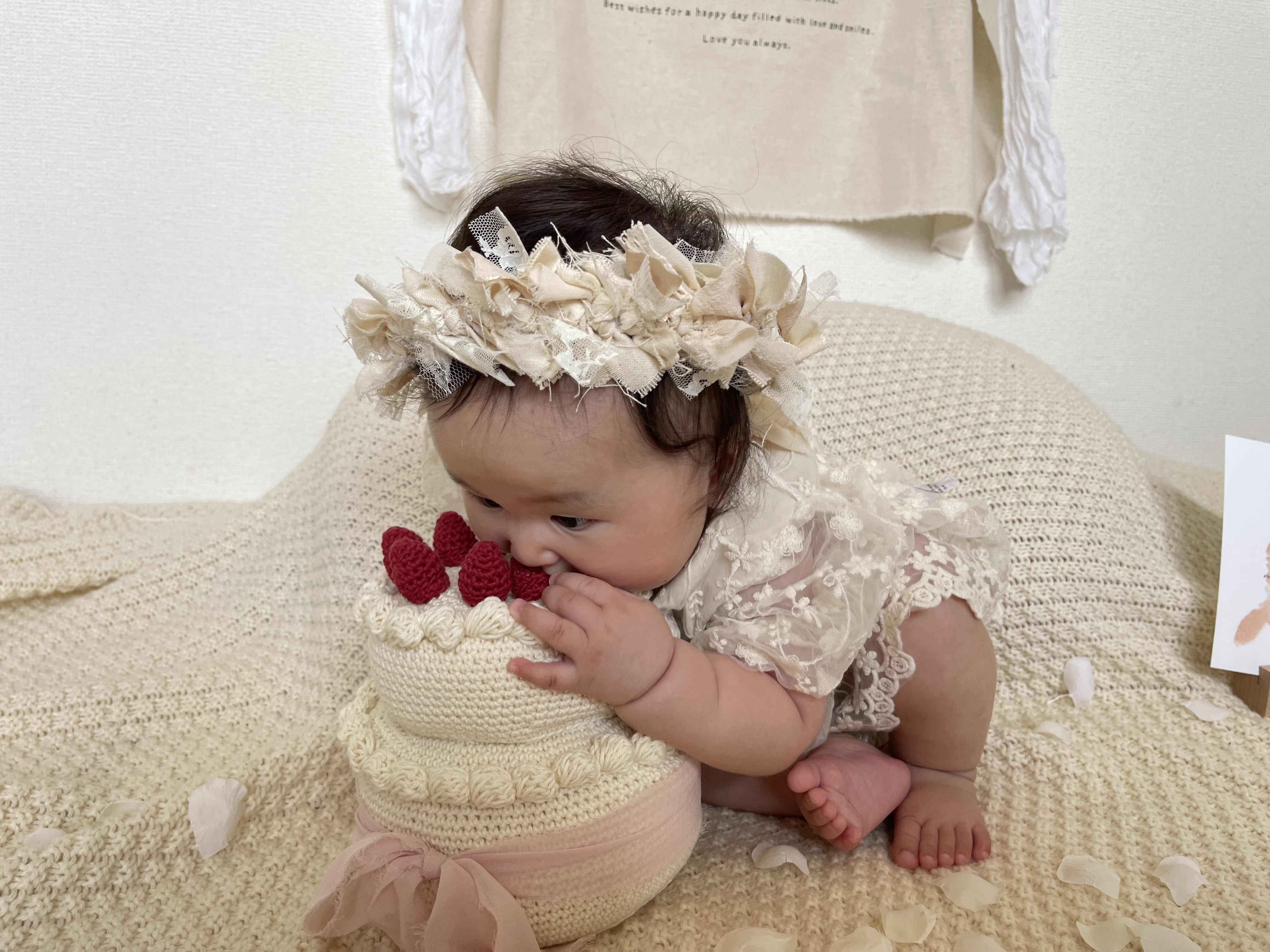 編みぐるみケーキ(2段)