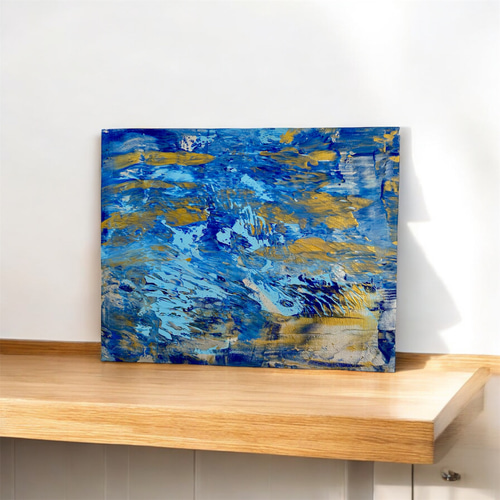 気軽に飾れるアート】絵画 原画 アクリル キャンバス 現代アート