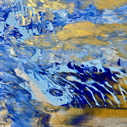 気軽に飾れるアート】絵画 原画 アクリル キャンバス 現代アート